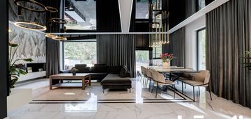 Energooszczędny dom z nowoczesną przestrzenią