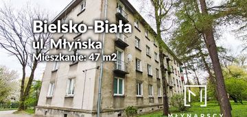 2 pok do remontu | zieleń za oknem | balkon