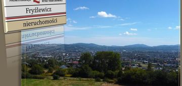 Działka z panoramą przed nowym sączem