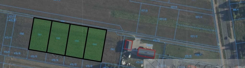Działki budowlane w chodowie - 1320m²