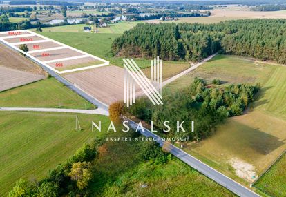 Działka budowlana/ bory tucholskie/ 1290m2