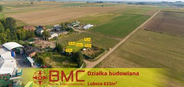 Działka budowlana lubsza 633m2