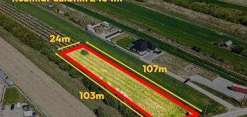 Działka budowlana 2464 m² | rawa mazowiecka