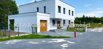 Nowy w stanie deweloperskim dom-bliźniak