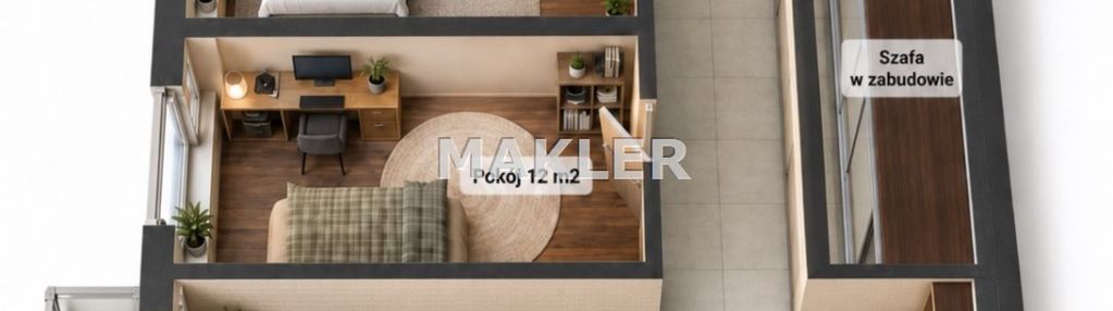 3 pokoje | 65 m² | loggia | osowa góra