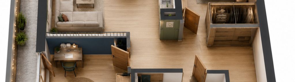 Skm i metro | zielona okolica | wygodny układ
