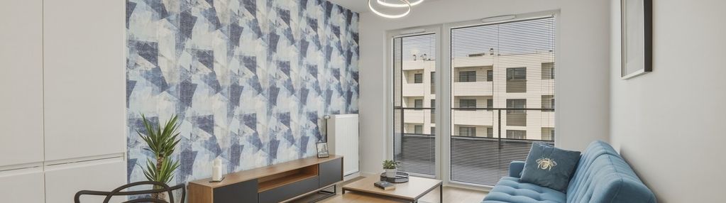 Nowoczesny apartament, 2 pokoje z balkonem