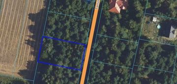 2z5 działka budowlana 1434 m2, kuklówka radz.