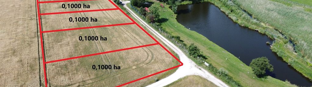 Urokliwa działka z widokiem na lubraniec