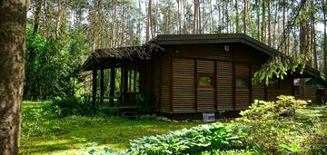 Leśna działka 2100 m² z domkiem | radziejowice