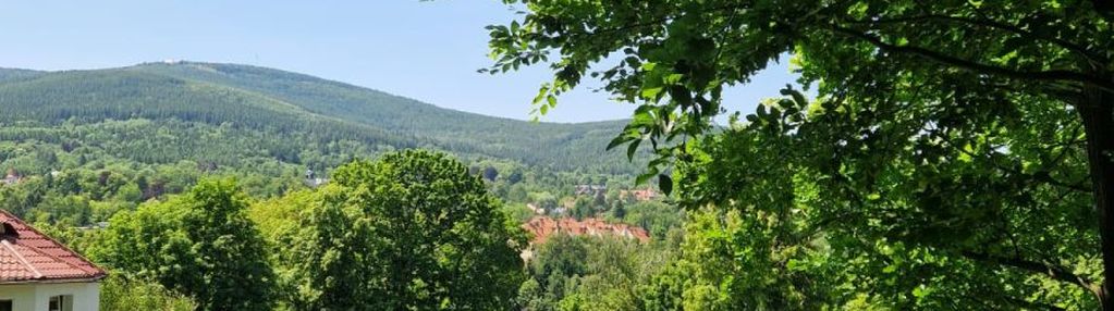 Działka z widokiem w zacisznej części uzdrowiska