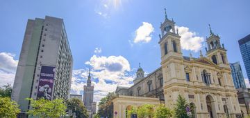 Do wejścia centrum | plac grzybowski i metro m1/m2