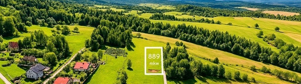 Działka z malowniczym widokiem