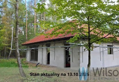 Dom w budowie (koniec grudzień 2027) leśna enklawa