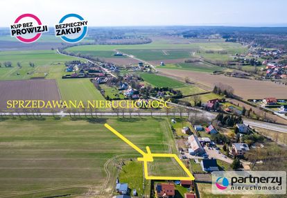 Działka budowlana 1067m2 w stegnie, prąd woda