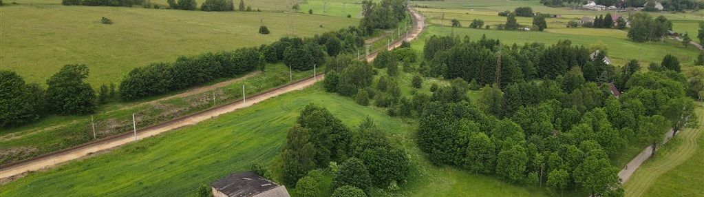 Działka na wzniesieniu z pięknymi widokami