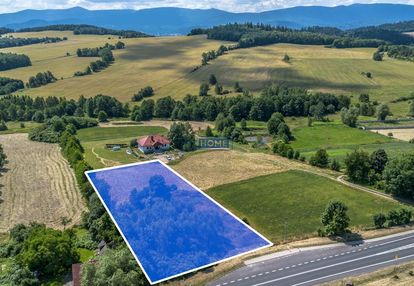 Widokowa działka w siedlęcinie