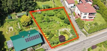 Działka budowlana z ogrodem 800 m²
