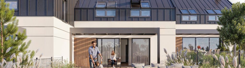 Nowoczesne domy 129 m2 | 5 pokoi | garaż w bryle