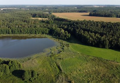 Działka z linią brzegową bolejny, k. nidzicy