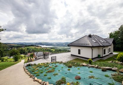 Dom z pięknym widokiem. działka 1300m2.