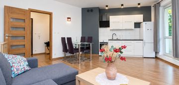 Słoneczne 2 pokoje | balkon 10 m² | garaż