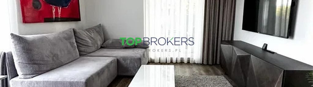 Salon z aneksem, sypialnia i gabinet