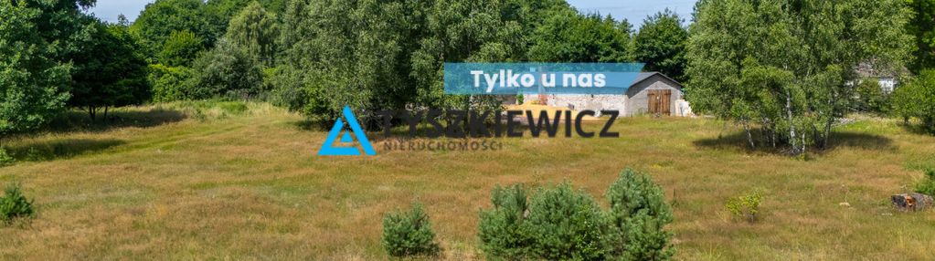 Piękna działka we wsi dzików przy lesie i rzece
