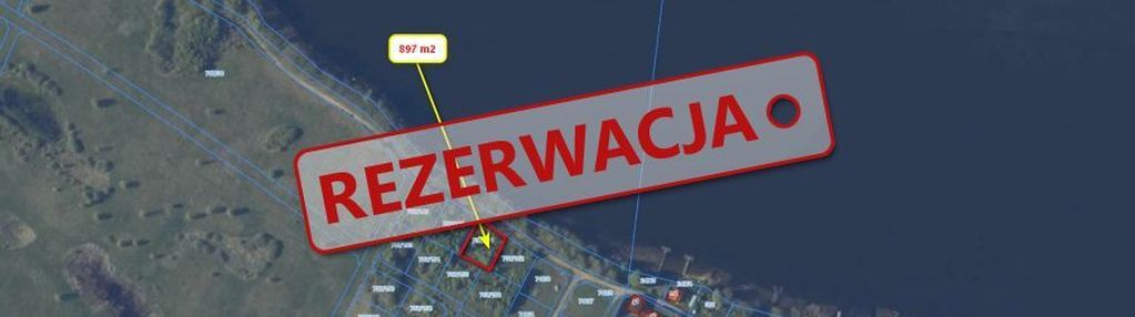 Działka 897 m2 z widokiem na jezioro marianowskie