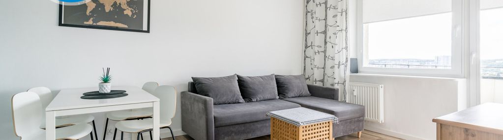 2 pokoje z pięknym widokiem na zatokę gdańską