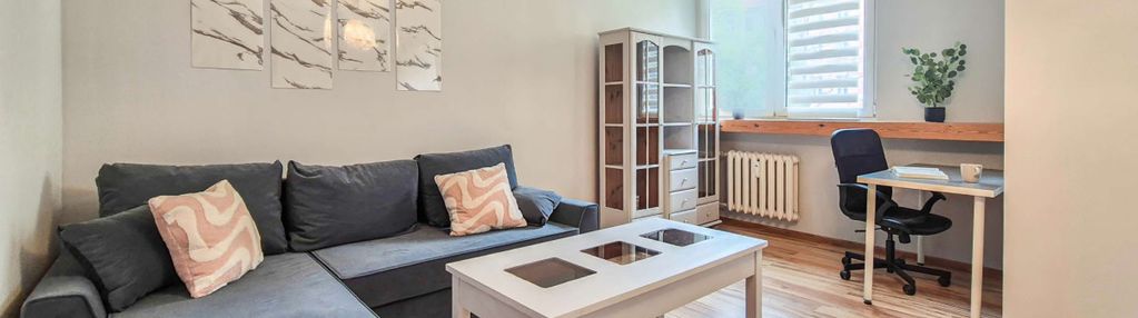Hubska/przestrzenna/rozkład/loggia/media miejskie