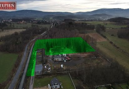 Teren przemysłowy w łomnicy 7326m2