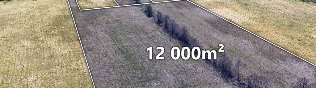 Działka 13 400 m2 z warunkami zabudowy