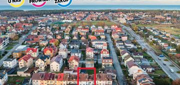 Dom z 6 niezależnymi apartamentami w łebie