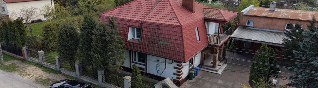 Dom wolnostojący łódź górna | 1070 m² działki |