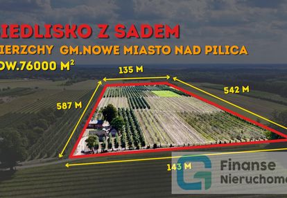 Siedlisko z domem, zabudowaniami gospodarczymi i s