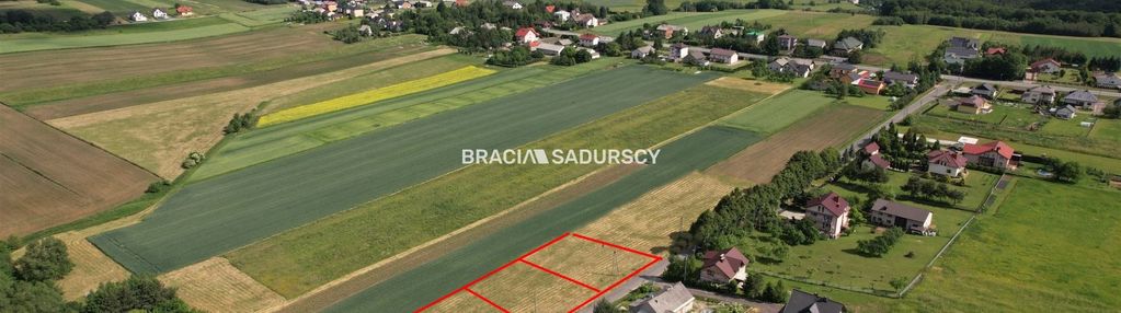 Działki budwlane o pow.  900 m2 w jerzmanowich
