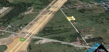 Działka przemysłowo - usługowa blisko autostrady
