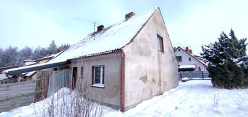 Działka z domem - na inwestycję