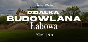 Działka budowlana łabowa 9ar