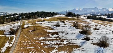 Groń działka 1678 m2 600 m od kotelnicy