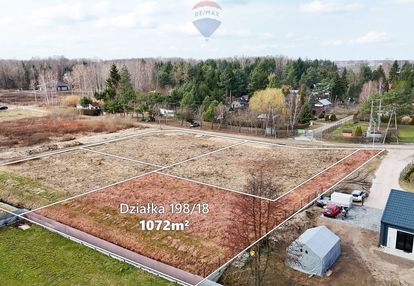 Działka 1072 m² mpzp kajetany, gm. nadarzyn