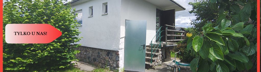 Tylko u nas! działka rod z małym domkiem