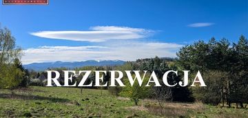Działka z widokiem i pełnym uzbrojeniem!