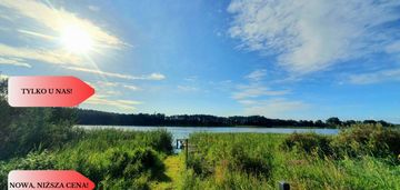 Linia brzegowa jeziora! własny pomost!