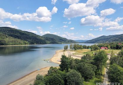 Klimkówka jezioro 1 linia działka usług.bud 6753m2