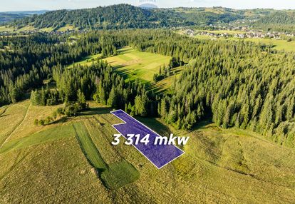 Działka rolno leśna zakopane