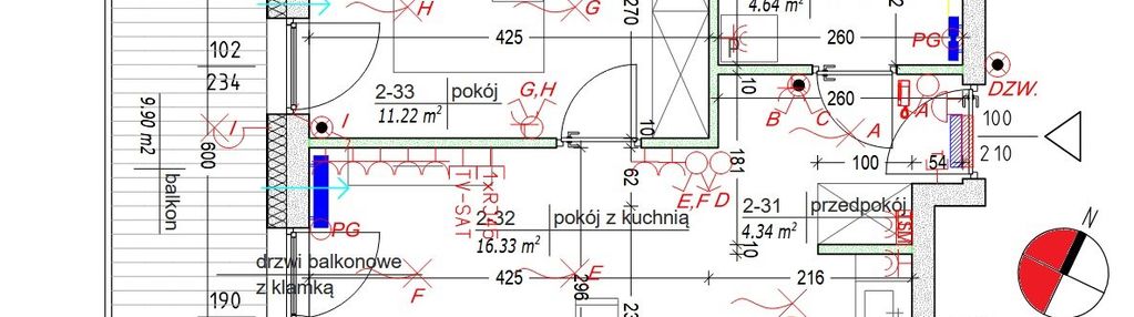 Unikatowe 2 pokoje - gotowe do wykończenia ! okazj