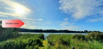 Linia brzegowa jeziora! własny pomost!