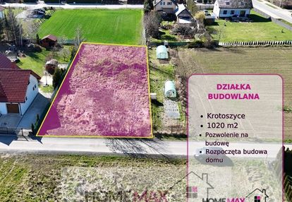 Rozpoczęta budowa domu w krotoszycach